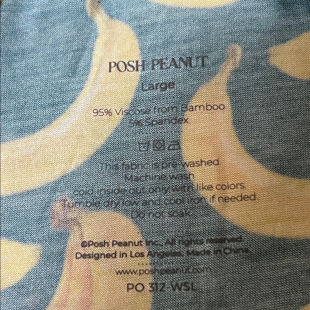 Posh Peanut Bananas Tank Top & Shorts Set - Picture 3 of 8